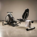 Stamina Conversion II Recumbent Bike/Rower, with Smart Workout App with No Subscription Required