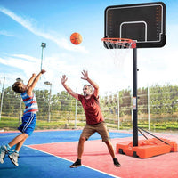 6.6-10Ft Height Adjustment Outdoor Basketball System with Vertical Jump Measurement