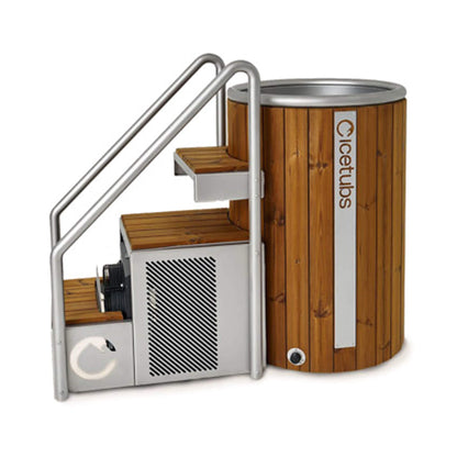 Icetubs IceBarrel Thermowood And Fiberglass Cold Plunge Immersion Tub (SAK68129)