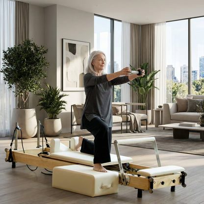 Zous Pro - Foldable Pilates Reformer - RE017 RE020